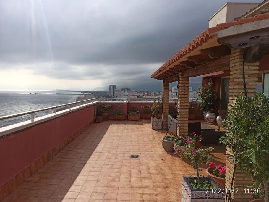 Апартаменты Espectacular Terraza Y Vistas En 1A Linea De Playa Кульера Экстерьер фото