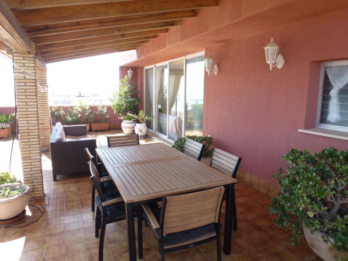 Апартаменты Espectacular Terraza Y Vistas En 1A Linea De Playa Кульера Экстерьер фото