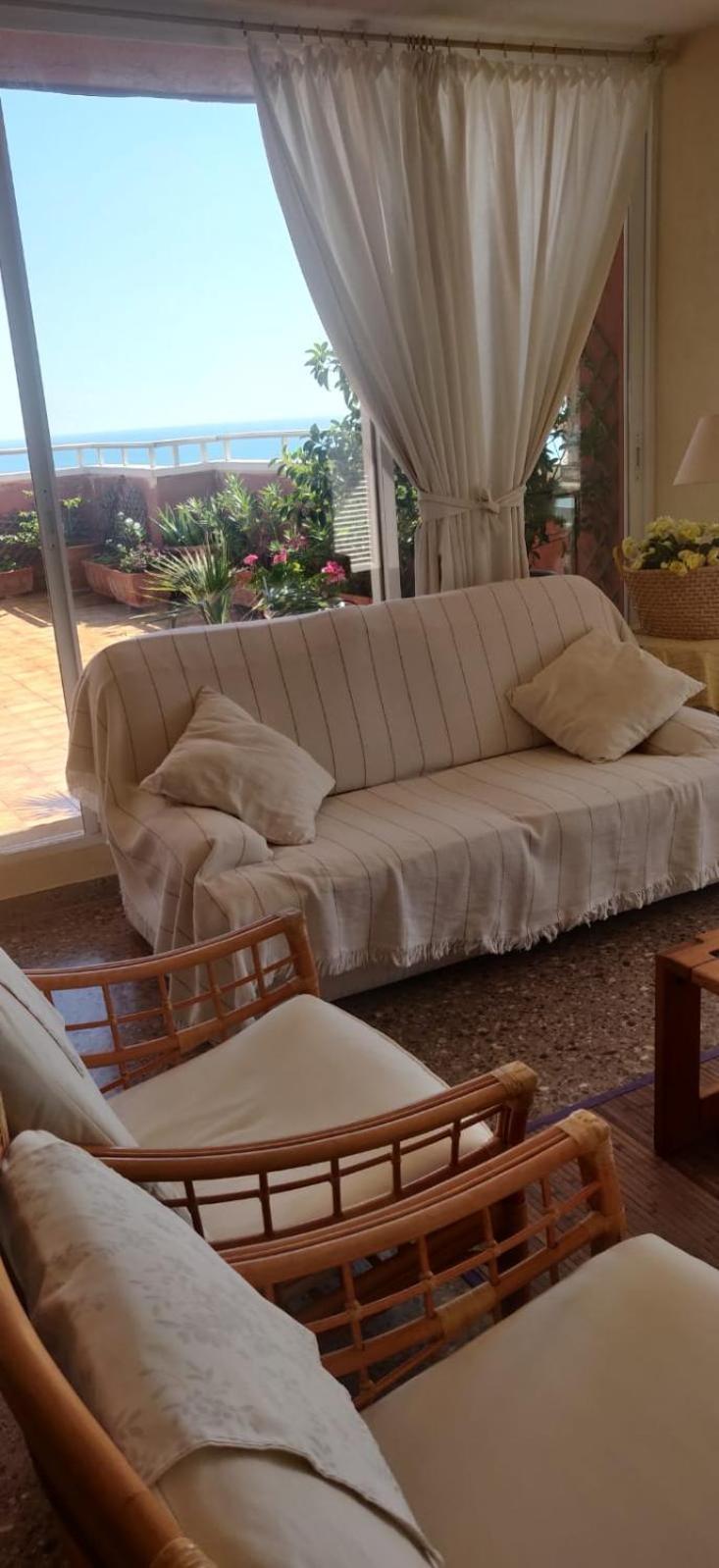Апартаменты Espectacular Terraza Y Vistas En 1A Linea De Playa Кульера Экстерьер фото